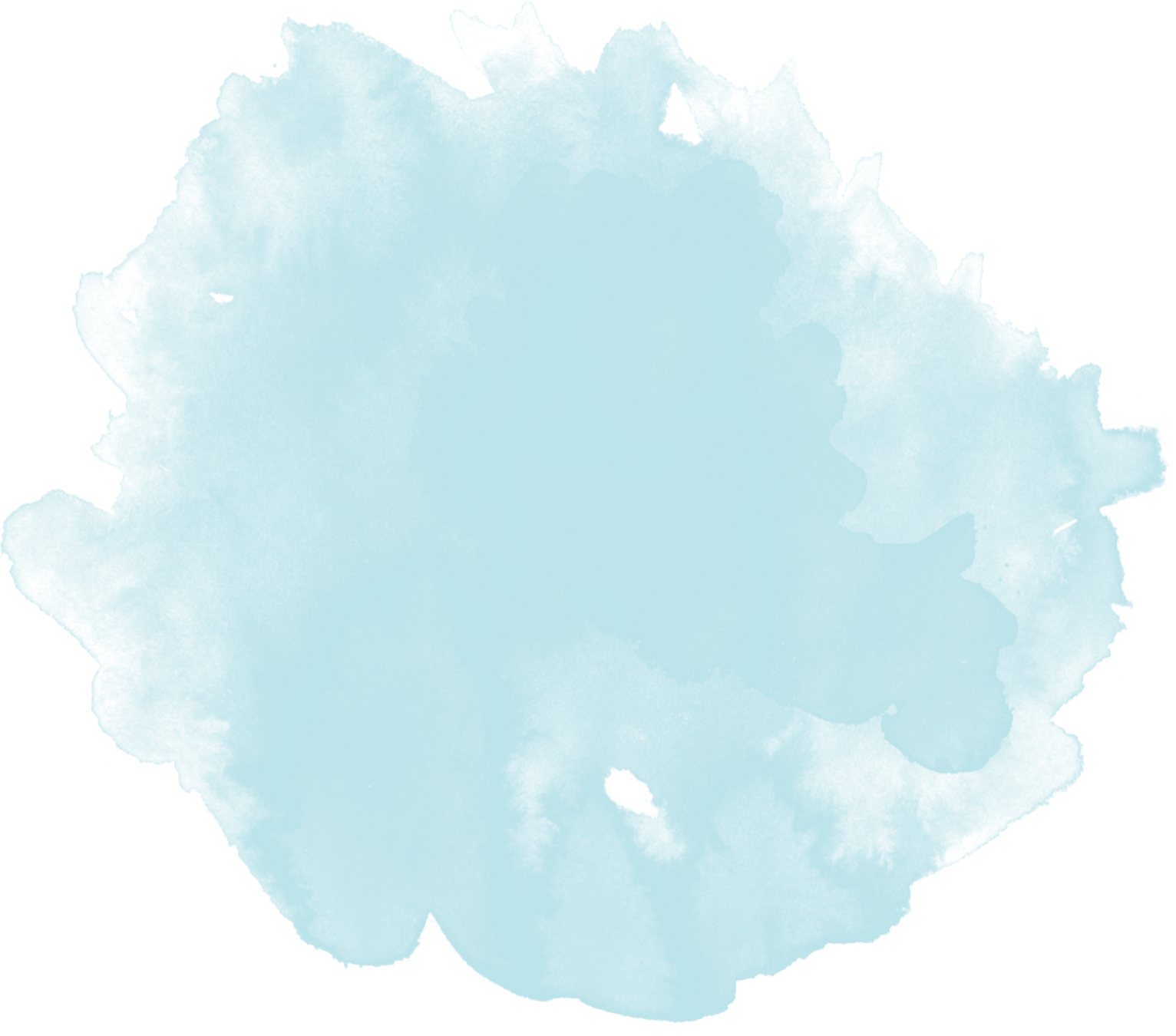 Abstract Watercolor Shape Individual Element